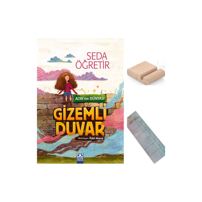 Alyanın Dünyası - Gizemli Duvar / Seda Öğretir / 4. Sınıf / 9-10 Yaş Hikaye +Tablet Tutucu