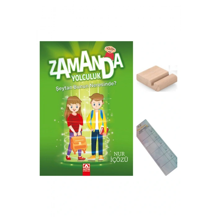 Zamanda Yolculuk -Şeytan Bunun Neresinde/ Nur İÇÖZÜ / /4. Sınıf / 9-10 Yaş Hikaye +Tablet Tutucu