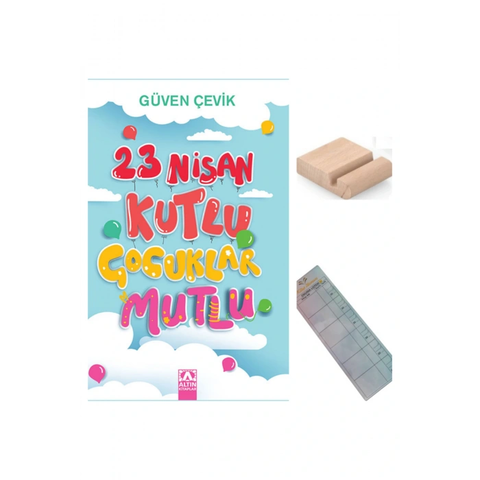 23 Nisan Kutlu Çocuklar Mutlu / Güven Çevik / / 3. Sınıf /8-9 Yaş Hikaye+Tablet Tutucu+Takip Ayraı