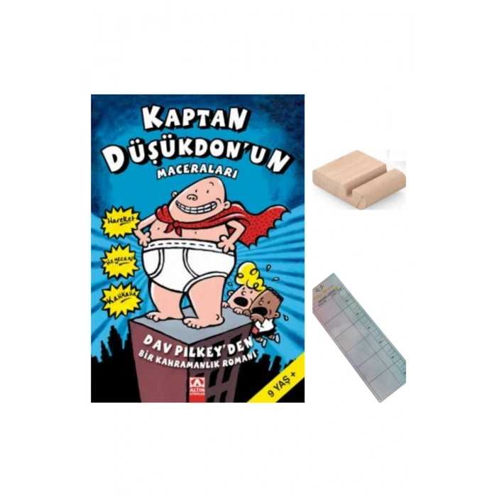KAPTAN DÜŞÜKDON’UN MACERALARI 9-12 Yaş Hikaye/ÇizgiRoman+Tablet Tutucu