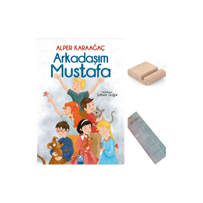 Arkadaşım Mustafa / Alper Karaağaç / 3. Sınıf / 8-9 Yaş Hikaye+Tablet Tutucu+Takip Ayracı