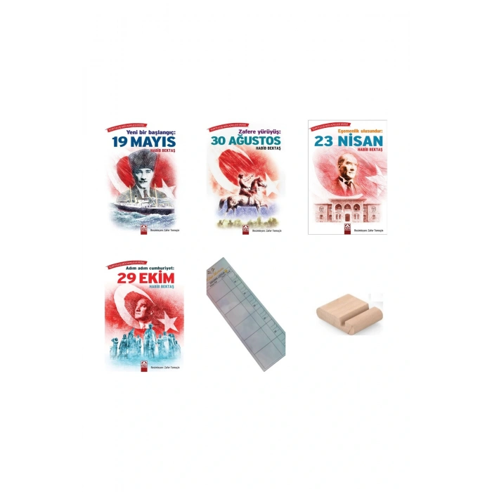 Kurtuluş Mücadelesi Serisi/19 Mayıs-30 Ağustos-23 Nisan-29 Ekim/3.Sını/f8-9 Yaş Hikaye+Tablet Tutcu