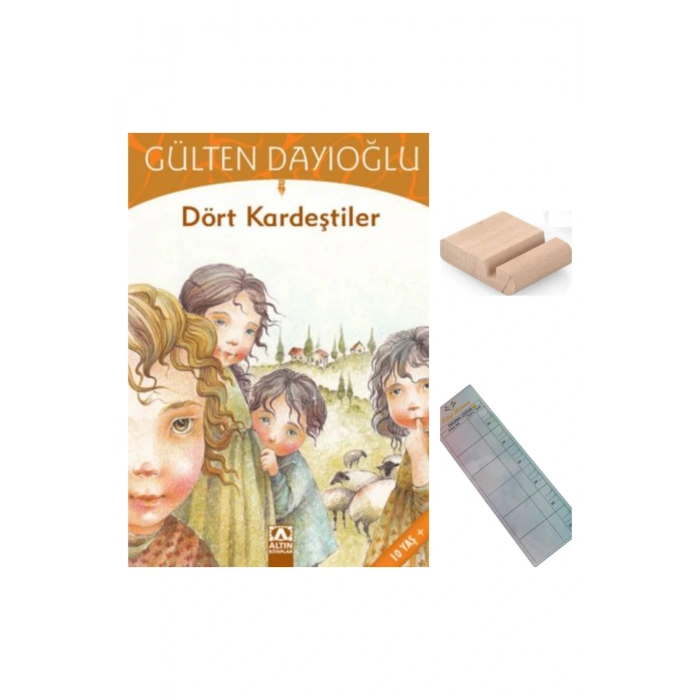 Dört Kardeştiler / Gülten Dayıoğlu / 4. Sınıf / 9-10 Yaş Hikaye +Tablet Tutucu