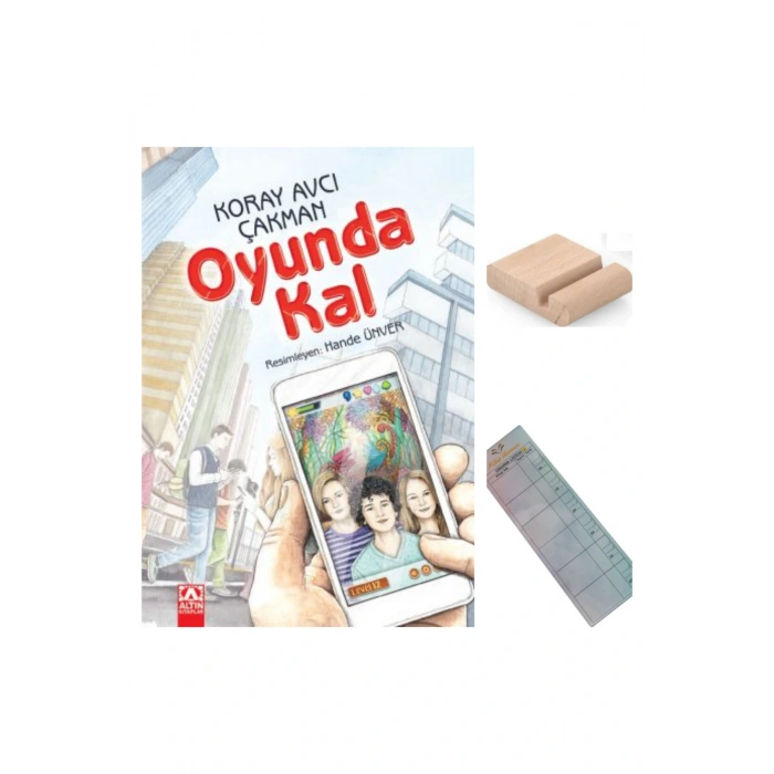 Oyunda Kal / Koray Avcı Çakman / 5. ve 6. Sınıf /10-12 Yaş Hikaye+Tablet Tutucu+Takip Ayracı