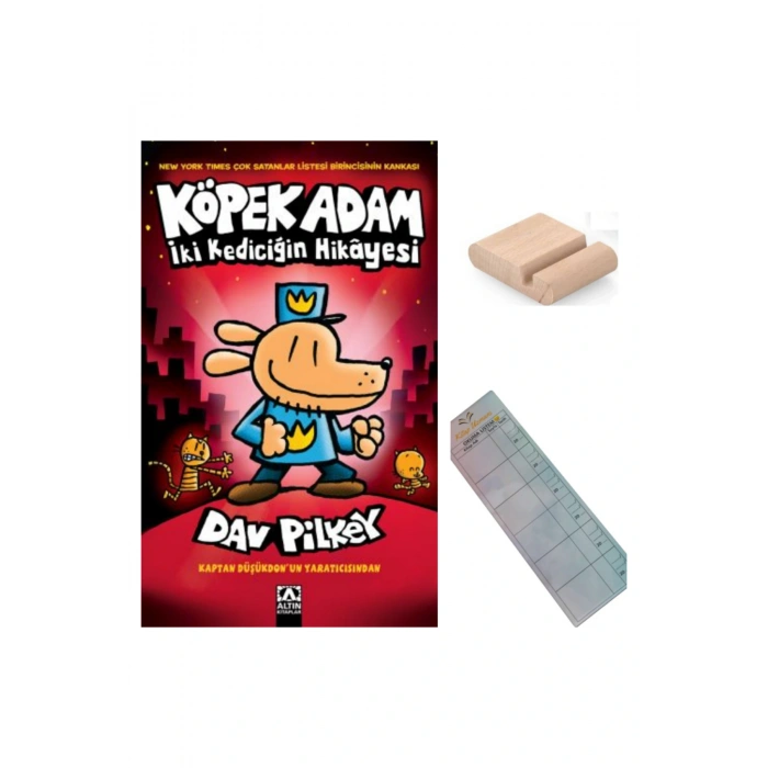 KÖPEK ADAM 3 - İKİ KEDİCİĞİN HİKAYESİ 8-12 Yaş Hikaye / Çizgi Roman + Tablet Tutucu+ Takip Ayracı
