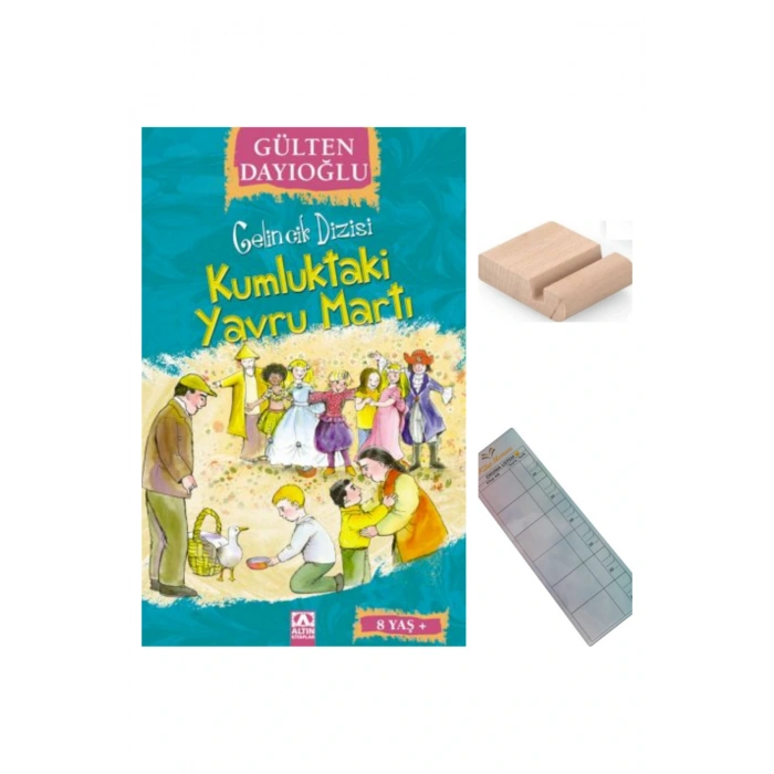 Kumluktaki Yavru Martı / Gelincik Dizisi / Gülten Dayıoğlu / 3. Sınıf/ 8-9 Yaş Hikaye+Tablet Tutucu