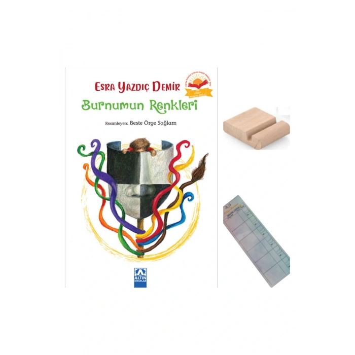 Burnumun Renkleri / Esra Yazdıç Demir / 5. ve 6. Sınıf /10-12 Yaş Hikaye+Tablet Tutucu+Takip Ayracı