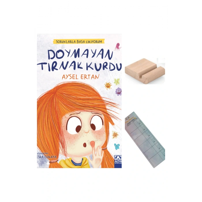 Doymayan Tırnak Kurdu / Aysel Ertan / 2. Sınıf / 6-7 Yaş Hikaye+Tablet Tutucu+Takip Ayracı