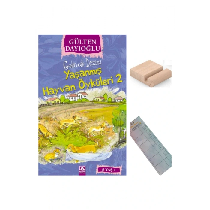 Yaşanmış Hayvan Öyküleri 2 / Gelincik Dizisi/Gülten Dayıoğlu/3. Sınıf/ 8-9 Yaş Hikaye+Tablet Tutucu