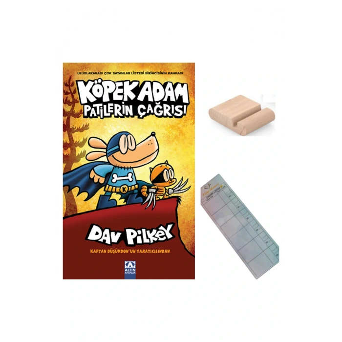 KÖPEK ADAM 6 - PATİLERİN ÇAĞRISI - 8-12 Yaş Hikaye / Çizgi Roman + Tablet Tutucu+ Takip Ayracı