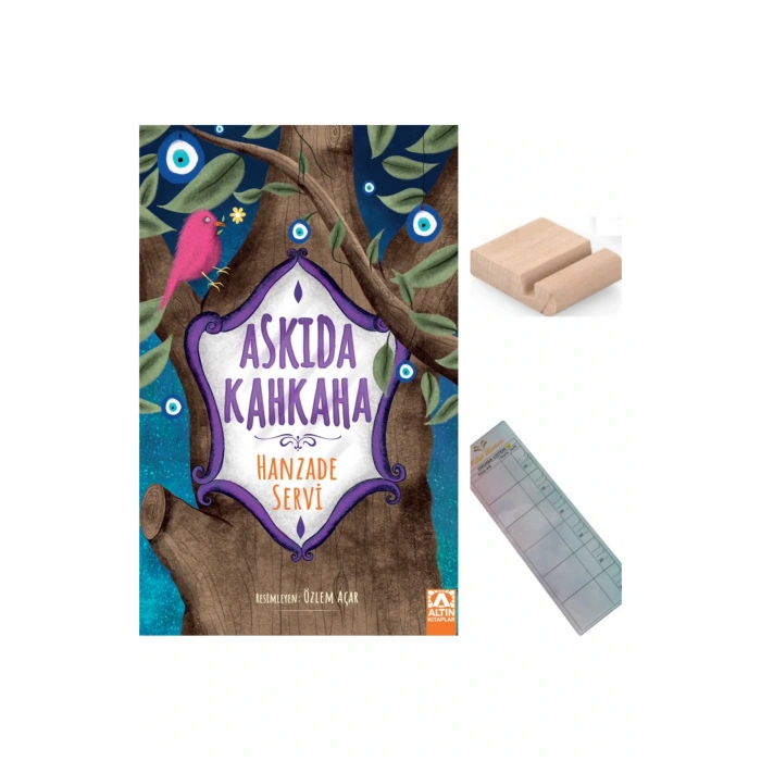 Askıda Kahkaha / Hanzade Servi / 3. Sınıf / 8-9 Yaş Hikaye +Tablet Tutucu+ Takip Ayracı