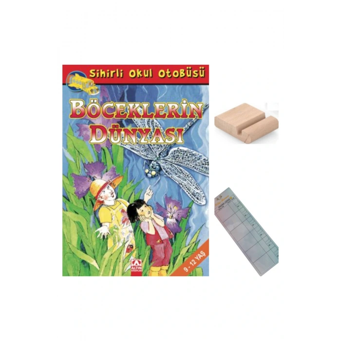 Sihirli Okul Otobüsü - Böceklerin Dünyası/Joanna C.&Bruce D/4. Sınıf 9-10 Yaş Hikaye+Tablet Tutucu