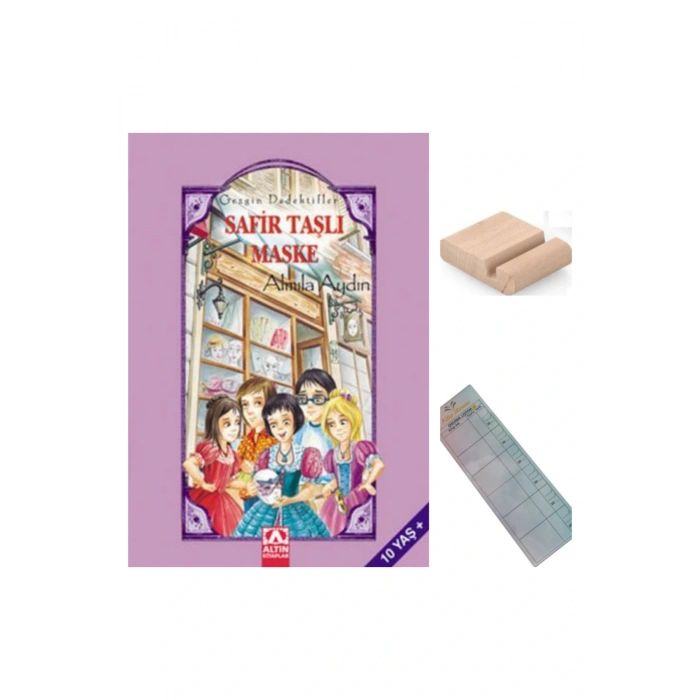 Gezgin Dedektifler -Safir Taşlı Maske / Almila AYDIN 4. Sınıf / 9-10 Yaş Hikaye +Tablet Tutucu