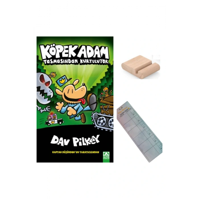 KÖPEK ADAM 2 - TASMASINDAN KURTULUYOR - 8-12 Yaş Hikaye / Çizgi Roman+ Tablet Tutucu+ Takip Ayracı