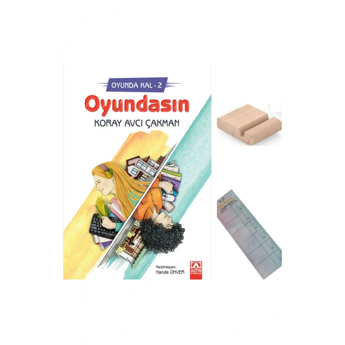 Oyundasın / Oyunda Kal 2 / Koray Avcı Çakman / 5. ve 6. Sınıf /10-12 Yaş Hikaye+Tablet Tutucu