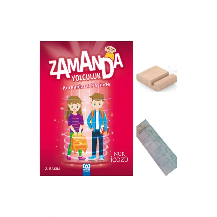 Zamanda Yolculuk -Korsanların Peşinde / Nur İÇÖZÜ /4. Sınıf / 9-10 Yaş Hikaye+Tablet Tutucu