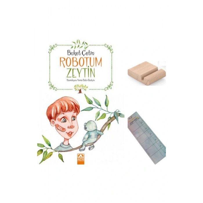 Robotum Zeytin /Buket Çetin / 4. Sınıf /9-10 Yaş Hikaye +Tablet Tutucu+Tkip Ayrcı