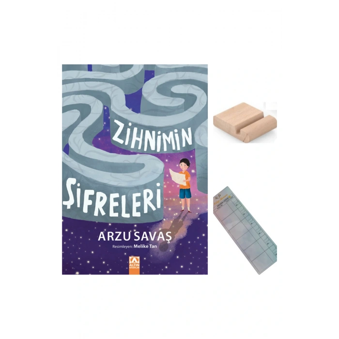 Zihnimin Şifreleri / Arzu Savaş / 3. Sınıf / 8-9 Yaş Hikaye+Tablet Tutucu+Takip Ayracı