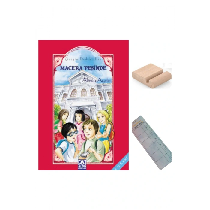 Gezgin Dedektifler -Macera Peşinde / Almila AYDIN 4. Sınıf / 9-10 Yaş Hikaye +Tablet Tutucu