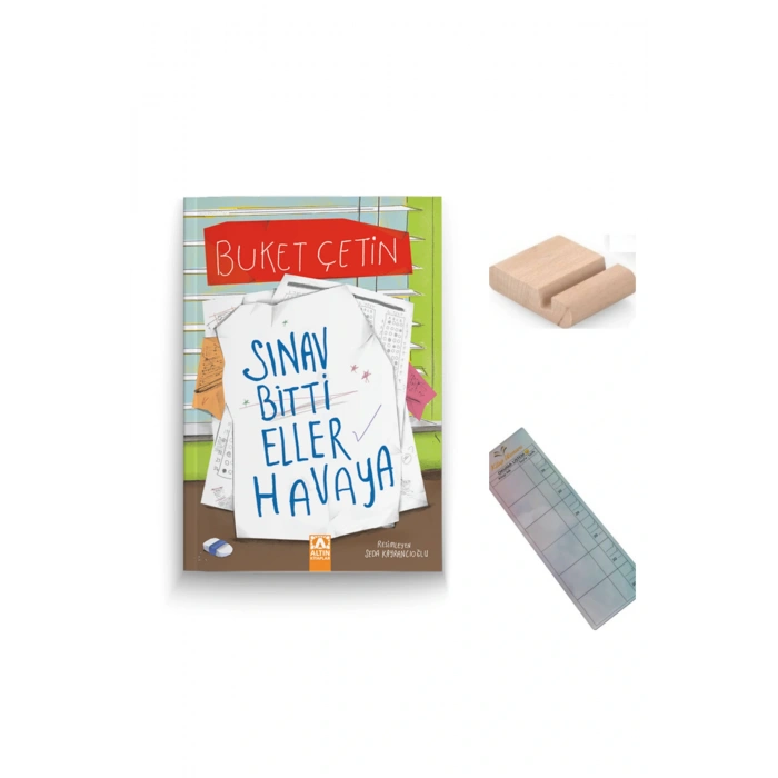 Sınav Bitti Eller Havaya / Buket Çetin / 5. ve 6. Sınıf / 10-12 Yaş Hikaye+Tablet Tutucu