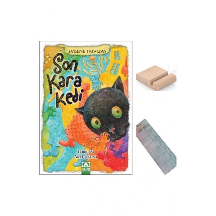 Son Kara Kedi / Evgene Trivizas / /6-7- 8. Sınıf /11-13 Yaş Hikaye +Tablet Tutucu