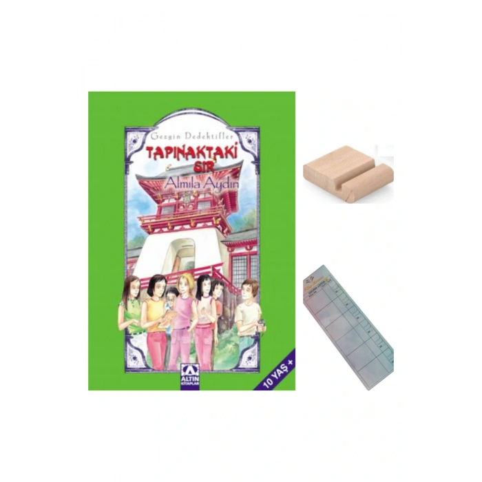 Gezgin Dedektifler -Tapınaktaki Sır / Almila AYDIN 4. Sınıf / 9-10 Yaş Hikaye +Tablet Tutucu