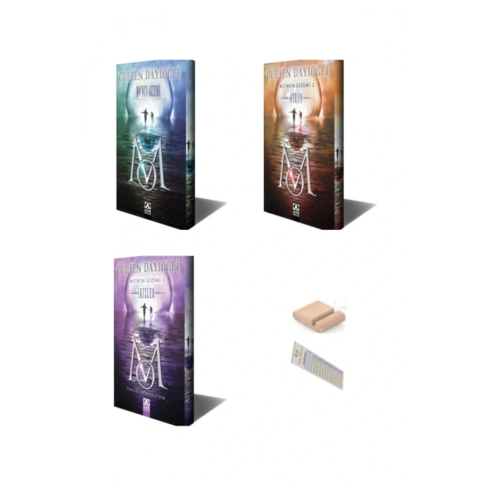 MOnun Gizemi Serisi 1-2-3. Kitap / Gülten Dayıoğlu / 12 16 Yaş Genç Romanları / + Tablet Tutucu