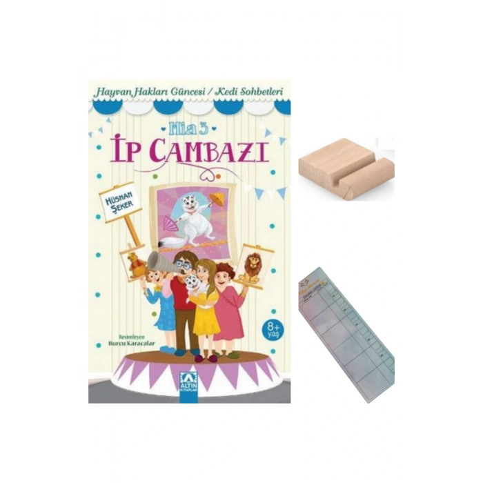Öykücü Mia 3 / İp Cambazı / Hayvan Hakları Güncesi / Kedi Sohbetleri / 3. Sınıf / 8-9 Yaş Hikaye