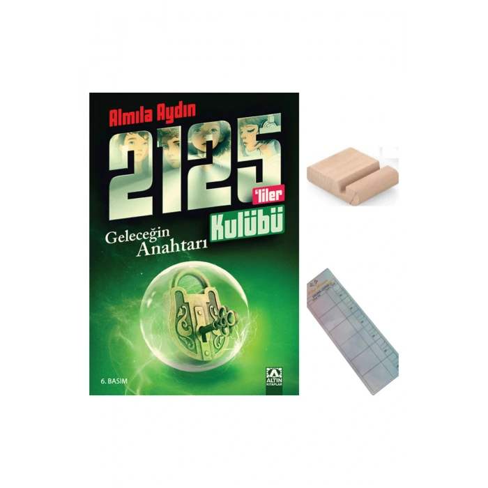 Geleceğin Anahtarı - Rauf ve 2125liler Kulübü / Almila AYDIN / Ortaokul Hikaye +Tablet Tutucu