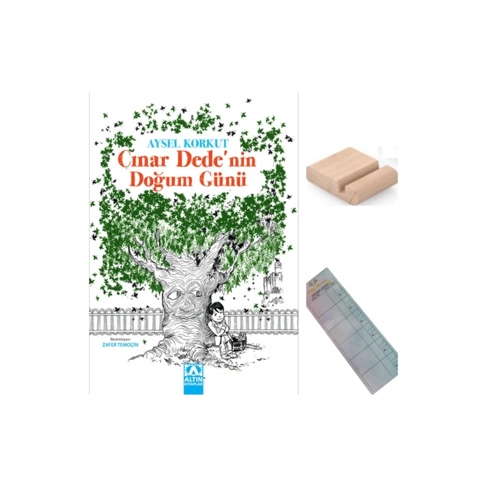 Çınar Dedenin Doğum Günü / Aysel Korkut / 5. ve 6. Sınıf / 10-12 Yaş Hikaye+Tablet Tutucu