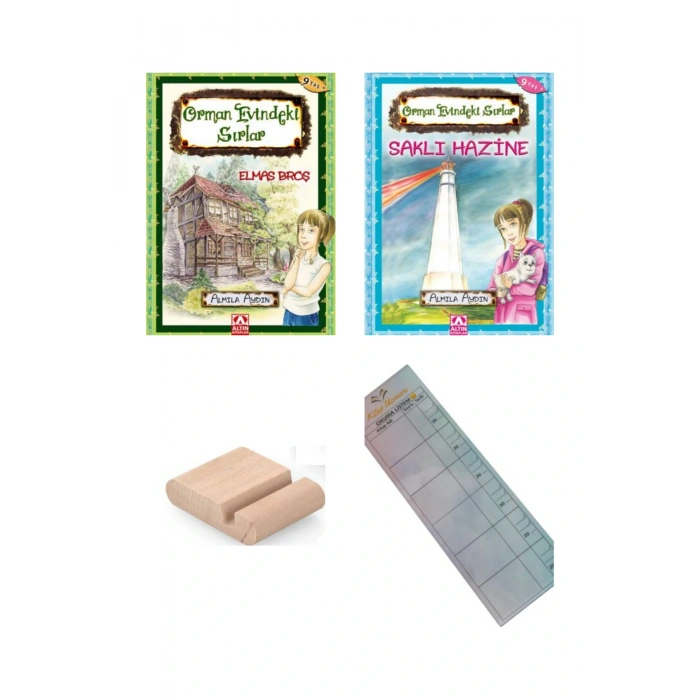 Orman Evindeki Sırlar -Saklı Hazine - Elmas Broş /3. Sınıf / 8-9 Yaş Hikaye +Tablet Tutucu