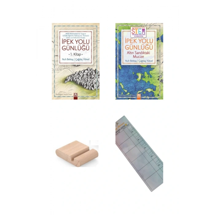 İpek Yolu Günlüğü 1. ve 2. Kitap/ Nuh Bektaş Çağdaş Yüksek/5. ve 6. Sınıf Hikaye+Tablet Tutucu