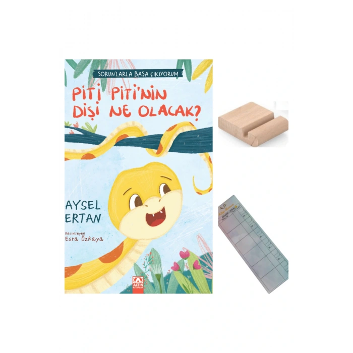 Piti Pitinin Dişi Ne olacak? / Aysel Ertan / 2. Sınıf / 6-7 Yaş Hikaye+Tablet Tutucu+Takip Ayracı