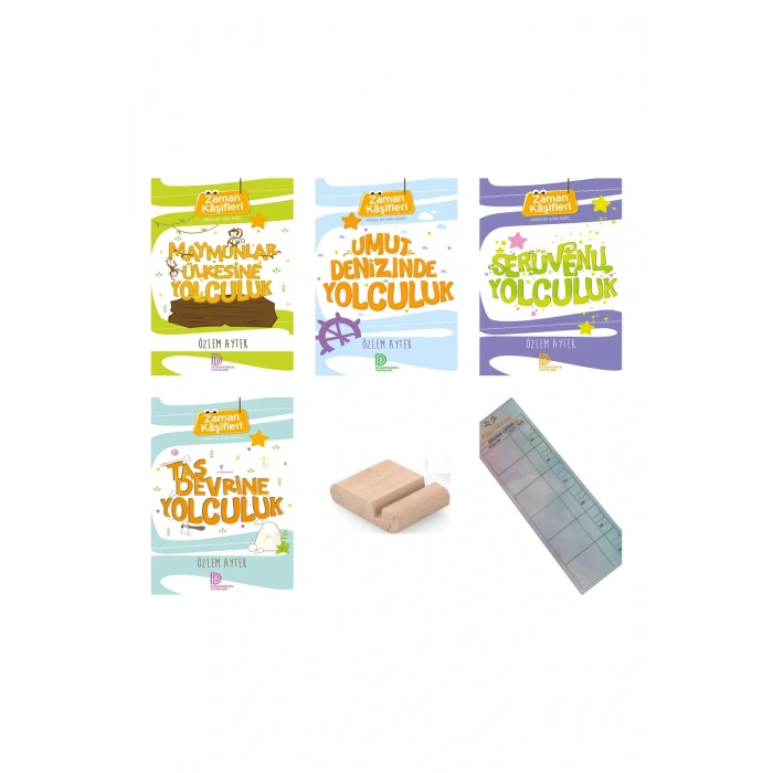 Zaman Kaşifleri / Taş Devrine&Umut Denizinde&Maymunlar Ülkesine&Serüvenli Yolculuk / 3. Sınıf Hikaye