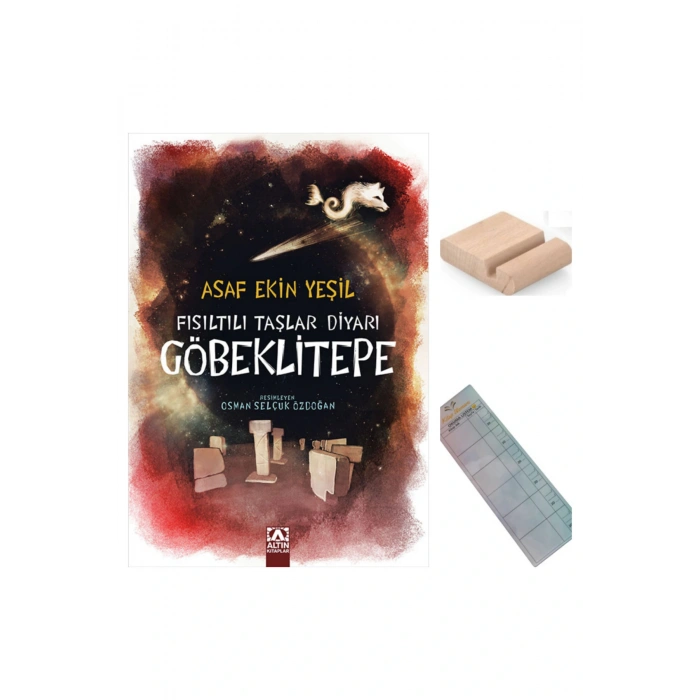Fısıltılı Taşlar Diyarı Göbeklitepe/Asaf Ekin Yeşil/5. ve 6. Sınıf (10-12 Yaş) Hikaye+Tablet Tutucu