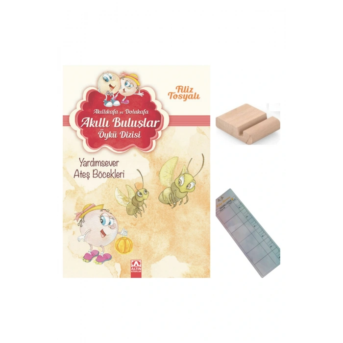 Yardımsever Ateş Böcekleri / Akıllı Buluşlar/Akıllı Kafa ve Dolu Kafa/3. Sınıf Hikaye+Tablet Tutucu