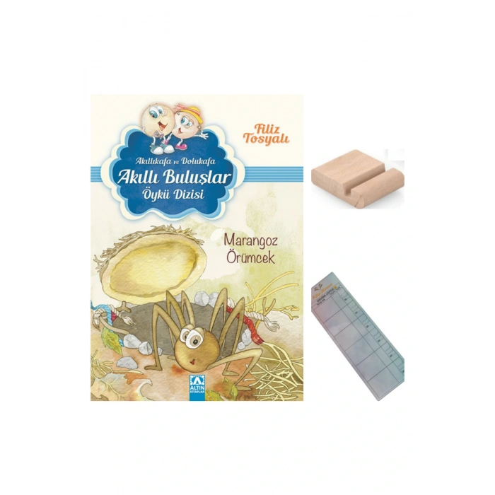 Marangoz Örümcek / Akıllı Buluşlar Dizisi /Akıllı Kafa ve Dolu Kafa / 3. Sınıf Hikaye+Tablet Tutucu