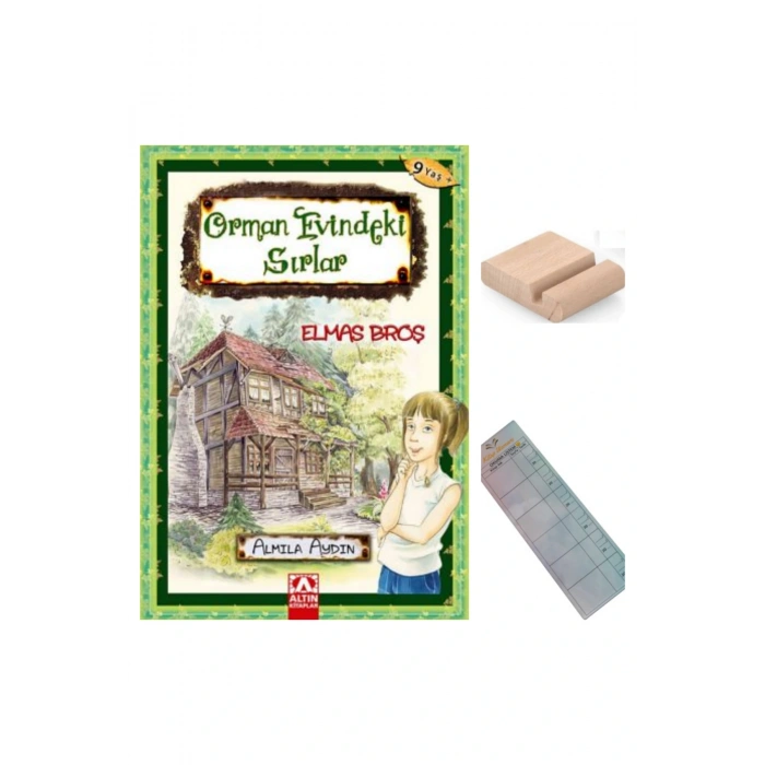 Orman Evindeki Sırlar -Saklı Hazine / Almila AYDIN / 3. Sınıf / 8-9 Yaş Hikaye +Tablet Tutucu