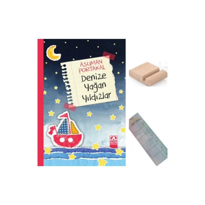 Denize Yağan Yıldızlar / Asuman Portakal / 4. Sınıf / 9-10 Yaş Hikaye+Tablet Tutucu+Takip Ayracı