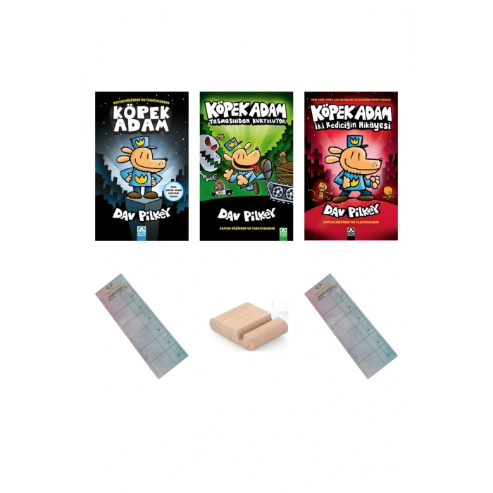 KÖPEK ADAM SET - 1 / 1. Kitap - TASMASINDAN KURTULUYOR - İKİ KEDİCİĞİN HİKAYESİ+ Tablet Tutucu