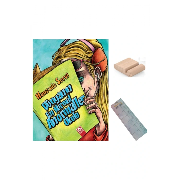 Dünyanın En Normal Anormaller Okulu / Hanzade Selvi / 9-12 Yaş Hikaye + Tablet Tutucu