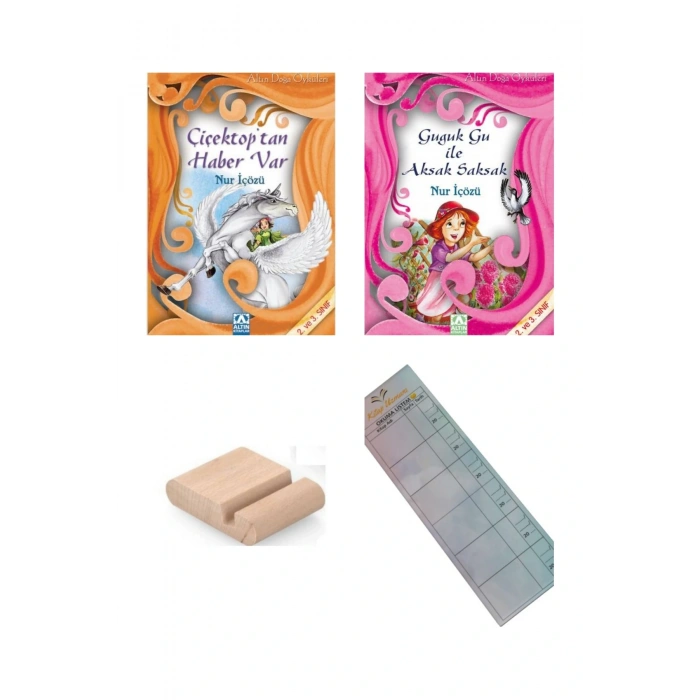 Çiçektoptan Haber Var / Altın Doğa Dizisi / Nur İçözü / 2. Sınıf / 6-7 Yaş Hikaye +Tablet Tutucu