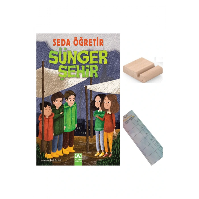 Sünger Şehir / Seda Öğretir / 3. Sınıf / 8-9 Yaş Hikaye+Tablet Tutucu+Takip Ayracı