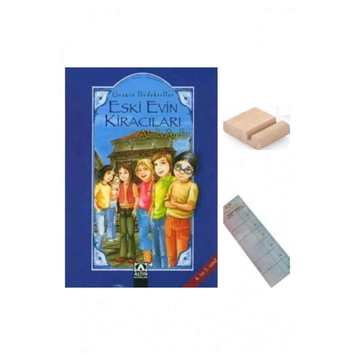 Gezgin Dedektifler - Eski Evin Kiracıları / Almila AYDIN 4. Sınıf / 9-10 Yaş Hikaye +Tablet Tutucu