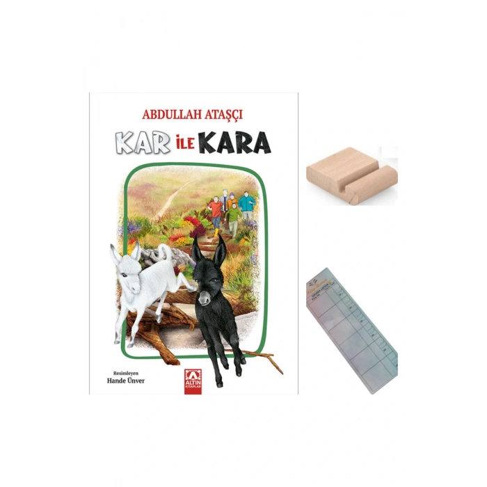 Kar İle Kara / Abdullah Ataşçı / 5. ve 6. Sınıf ( 10-12 Yaş ) Hikaye +Tablet Tutucu + Takip Ayracı