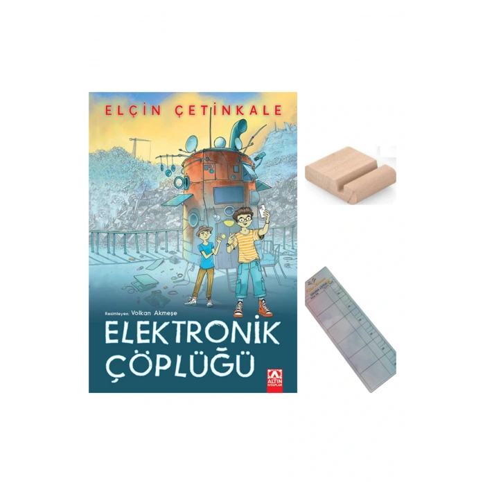 Elektronik Çöplüğü / Elçin Çetinkale / 5. ve 6. Sınıf / 10-12 Yaş Hikaye+Tablet Tutucu+Takip Ayracı