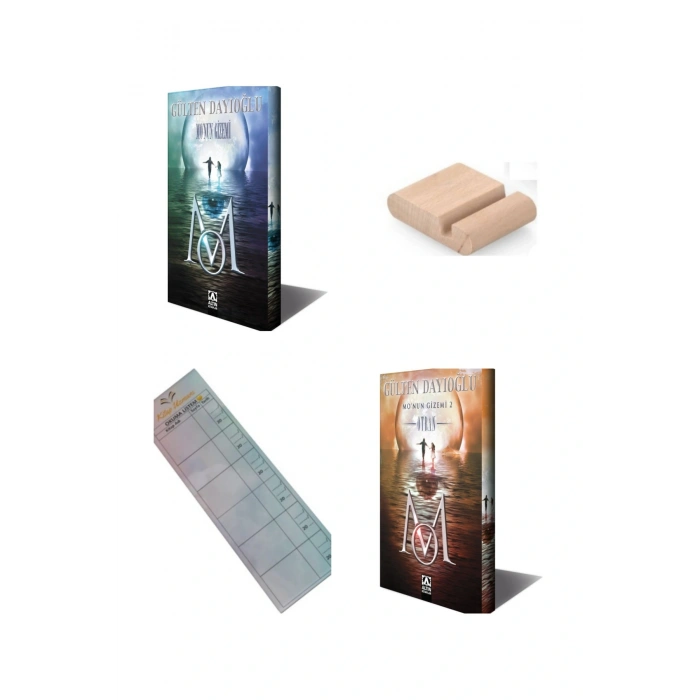 MOnun Gizemi 1 ve 2 / Gülten Dayıoğlu / 12 16 Yaş Genç Romanları / + Tablet Tutucu