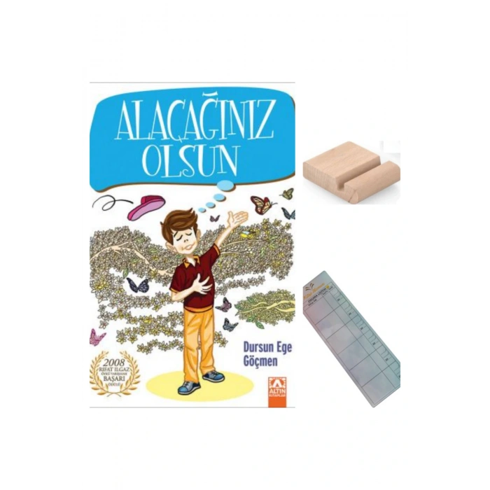 Alacağınız Olsun / Dursun Ege Göçmen / 2. Sınıf / 6-7 Yaş Hikaye+Tablet Tutucu+Takip Ayracı