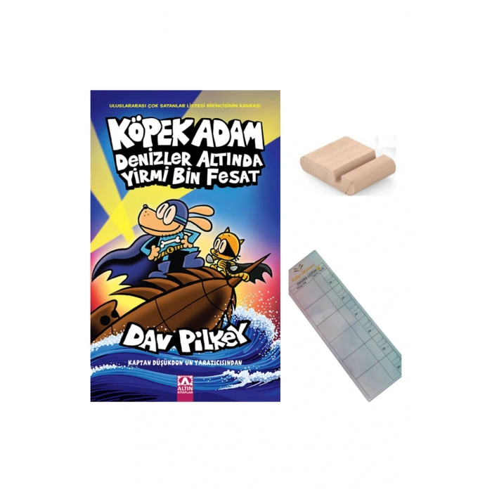 KÖPEK ADAM 11 - DENİZLER ALTINDA YİRMİBİN FESAT 8-12 Yaş Hikaye / + Tablet Tutucu+ Takip Ayracı