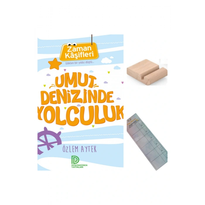Umut Denizinde Yolculuk / Zaman Kaşifleri/ Özlem Aytek /3. Sınıf / 8-9 Yaş Hikaye+Tablet Tutucu
